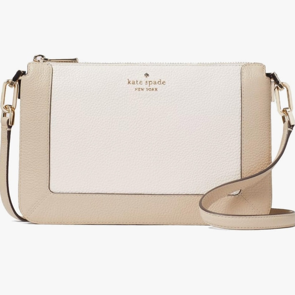 NWT Kate Spade Crossbody Purse in Beige